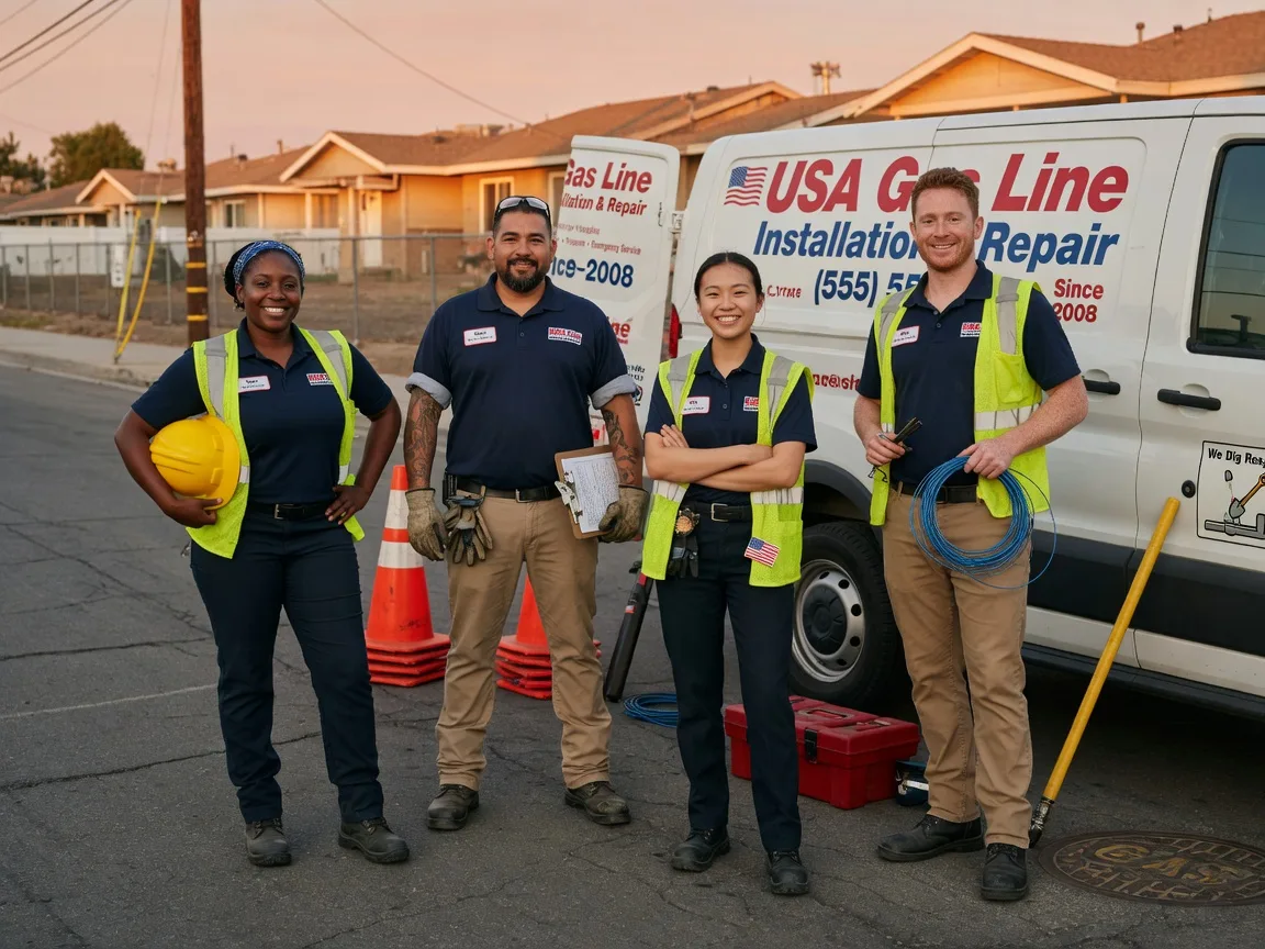 Gas Line Installation company in Hardy, IA